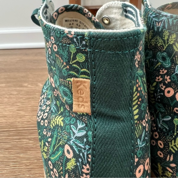 RARE Rifle Paper Co. x Keds Tapestry Everyday Triple Decker Hi Sneaker - Picture 9 of 16